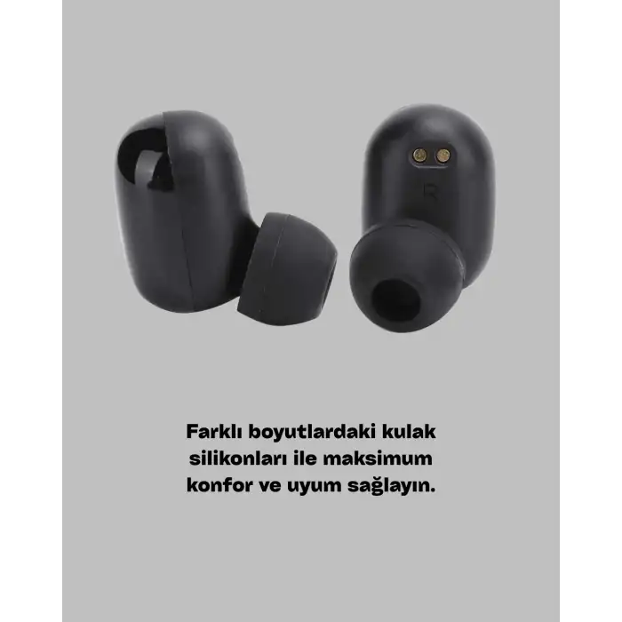 1800 mAh Güçlü Şarj Kutusu ile Bluetooth Kulaklık Seti