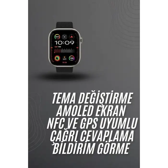 Akıllı saat 2.02 inch Nabız Ölçer Arama Konuşma Müzik Dinleme