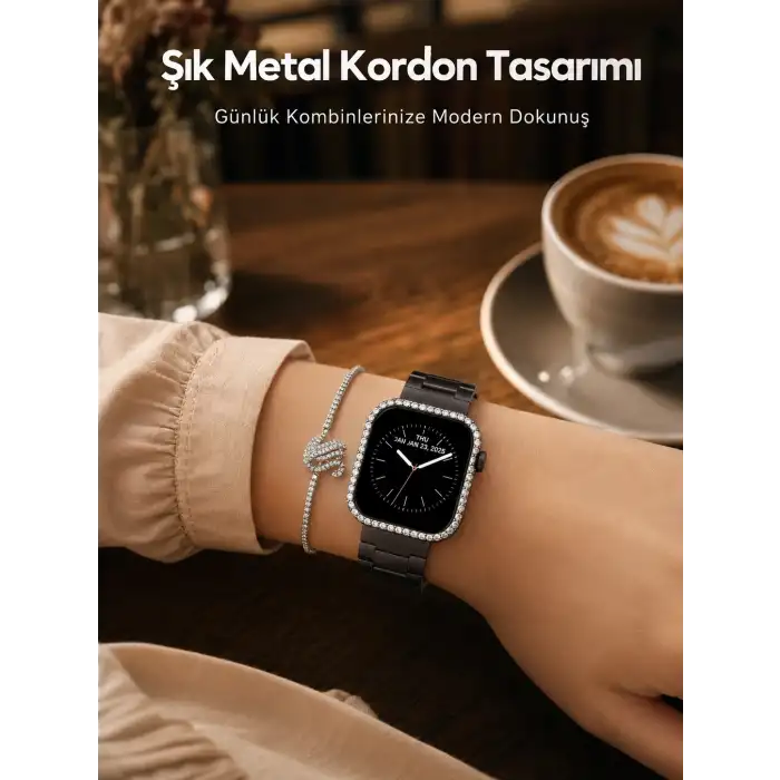 Akıllı Saat Kullanımı İçin Pratik Aksesuar ve Kordon Seti Yeni Nesil