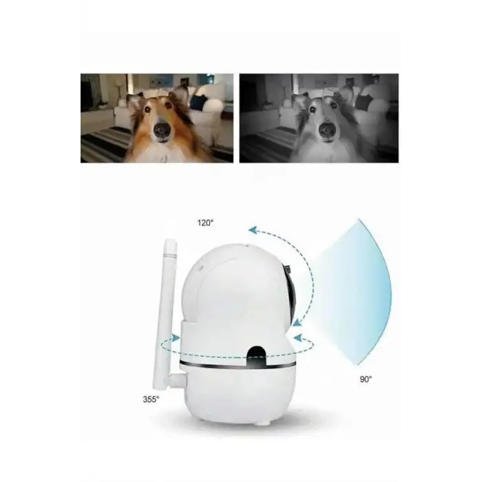 Anlık Bildirimli Hareket Sensörlü Full HD Kamera Yeni Nesil
