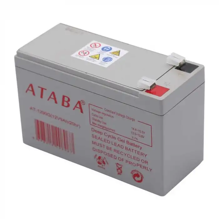 Ataba At-1290 12v 9ah Jel Akü