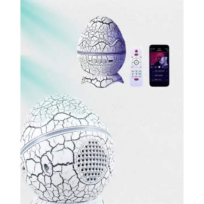 Bluetooth Hoparlör Özellikli 7 Renkli Gece Aydınlatması