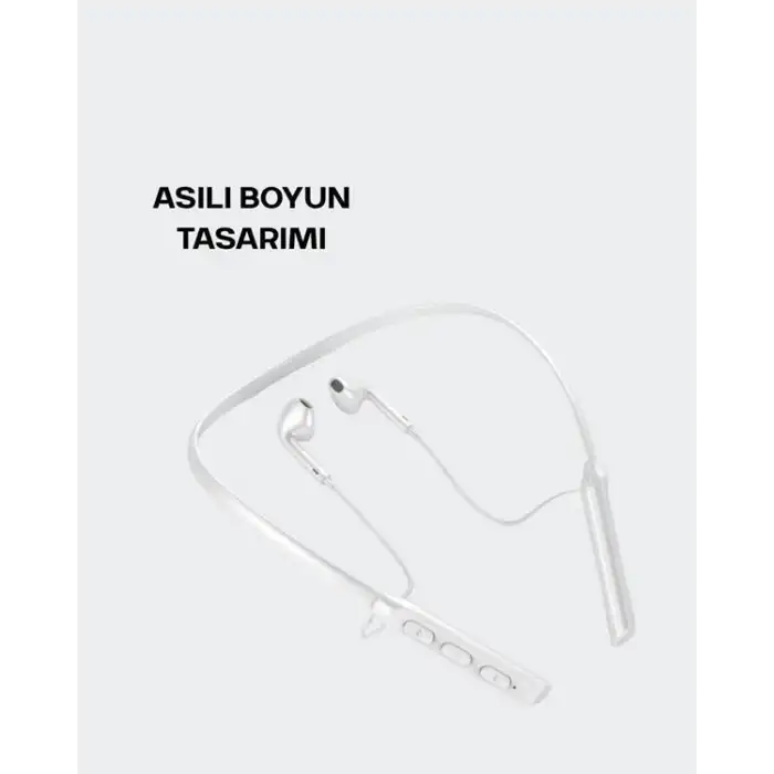 Boyun Askılı Kablosuz Kulaklık – Uzun Süreli Batarya Performansı