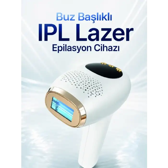 Buz Başlıklı IPL Lazer Epilasyon Cihazı