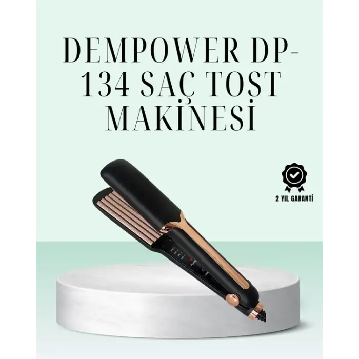 DEMPOWER DP-134 – Isı Ayarlı Saç Şekillendirme Deneyimi