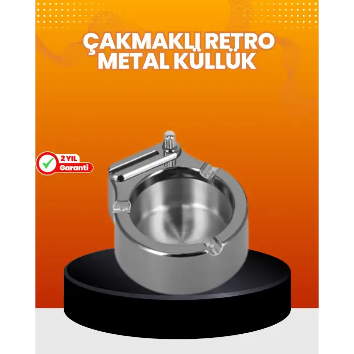 Küllük ve Çakmak Birleşik Set Paslanmaz Çelik Gövde