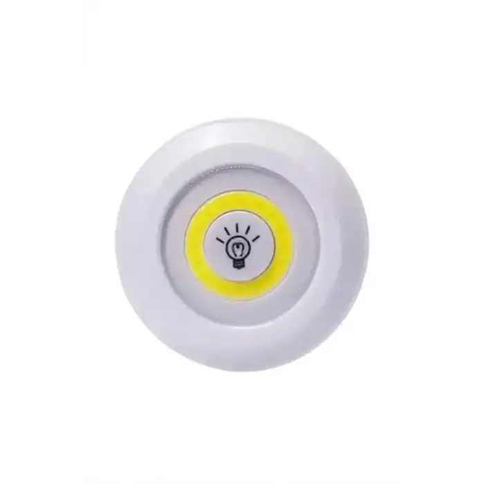 Led Lamba 3lü Uzaktan Kumandalı Yapışkanlı