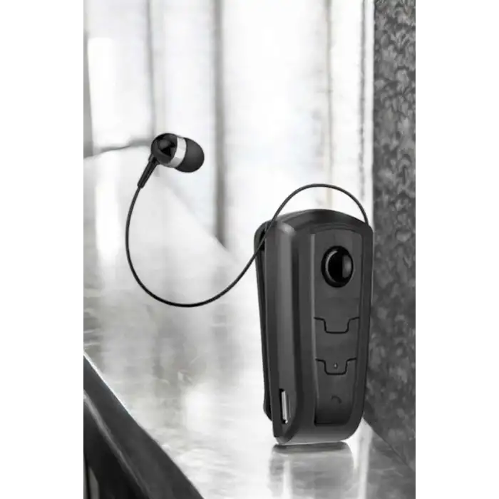 Makaralı Bluetooth Kulaklık Kulak İçi Android iOS Uyumlu Titreşimli