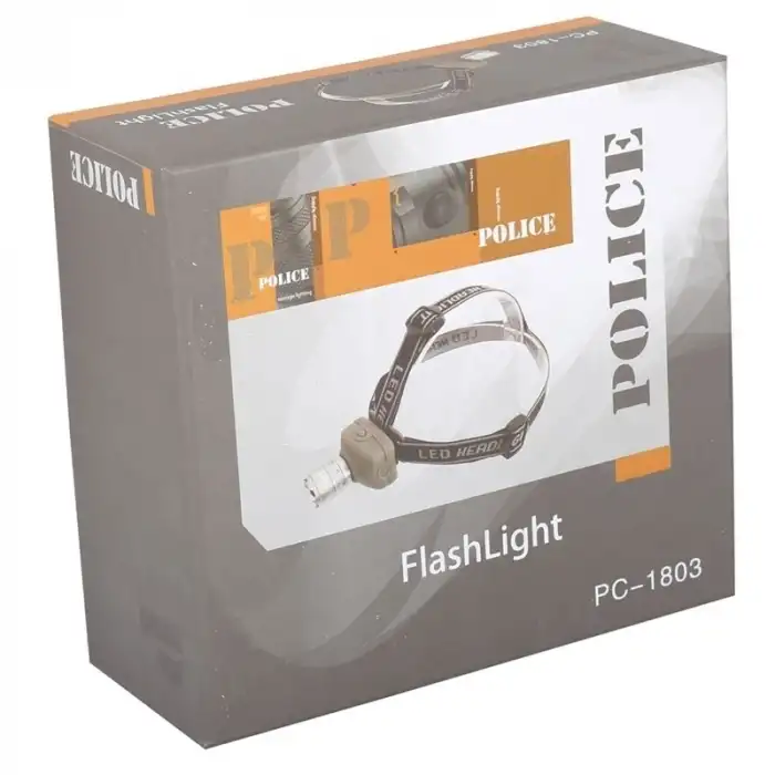 Police Pc-1803 Cree Power Led Ampullü Kafa Feneri