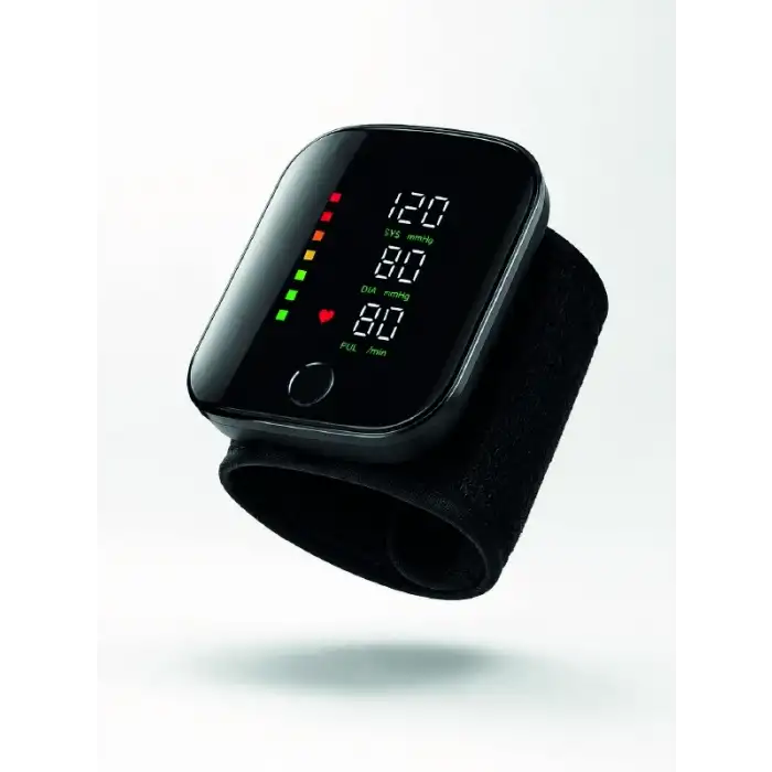 Şarjlı Bilekten Dijital Tansiyon Ölçer Geniş LCD Ekranlı