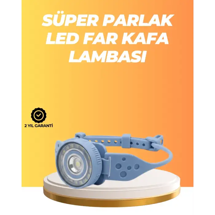 Suya Dayanıklı LED Kafa Lambası Outdoor Kullanım