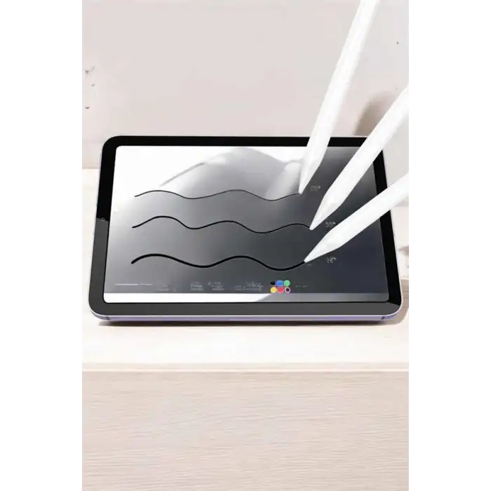 Tablet Kalemi iOS Android Windows Uyumlu Yedek Uçlu Universal Çizim Kalemi