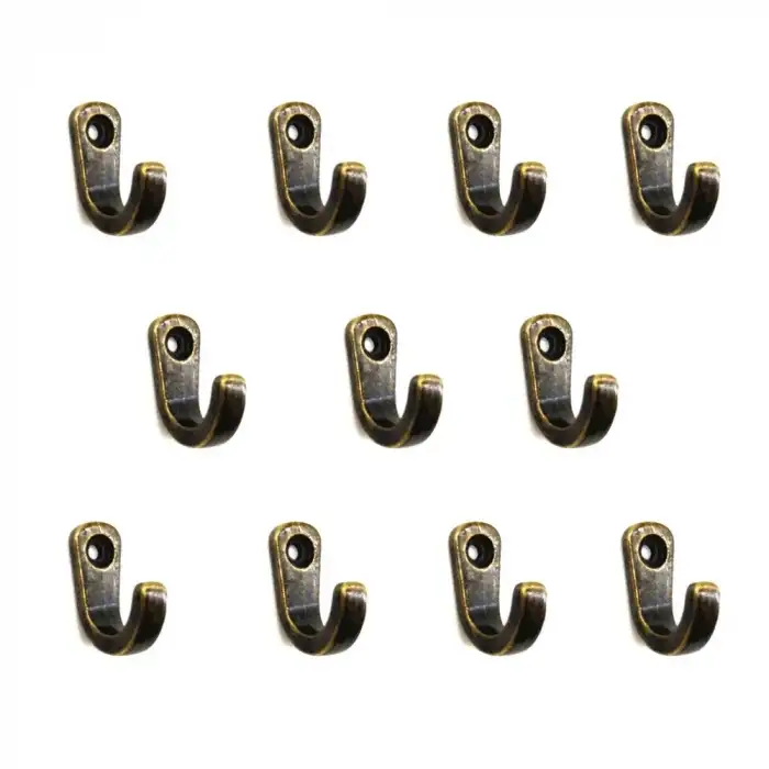 Tekli Bijuteri, Dekor Askısı - Antik, 100 Adet, 10x18x22 Mm