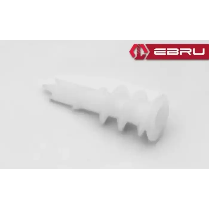 Vidalı Plastik Turbolet Dübeli - 50 Adet
