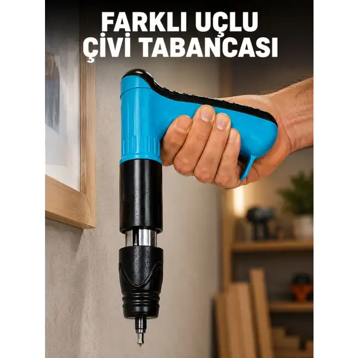Yaylı Manuel Çivi Tabancası Ahşap Kaplama Döşeme Sabitleme Aleti