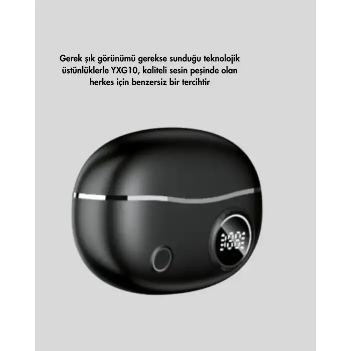 YXG10 SİYAH BLUETOOTH KULAKLIK