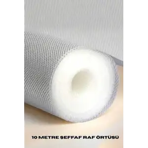 10 Metre Toz Korumalı Kaydırmaz Şeffaf Çekmece Organizeri