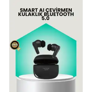 135 Dilde Gerçek Zamanlı Çeviri Özellikli TWS Bluetooth Kulaklık