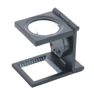 -25x25 Mm Full çelik Kaplı Katlamalı Büyüteç Th-9005b