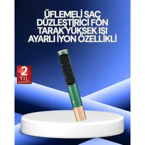 3’ü 1 Arada Saç Şekillendirme Seti – Kurutma, Düzleştirme, Tarama
