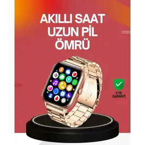 41 mm Kavisli Kasa Akıllı Saat IOS ve Android Uyumlu