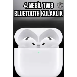 4.Nesil Kaliteli TWS Android ve İOS Uyumlu Mikrofonlu Kulaklık