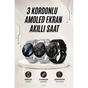 Akıllı Saat Arama Cevaplama Müzik Dinleme GPS Takibi