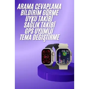 Akıllı Saat Bluetooth Bağlantılı Uyku ve Sağlık Takibi