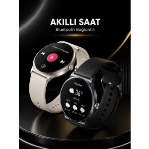 Akıllı Saat Sesli Görüşme Bluetooth Bağlantılı 3 Kordonlu