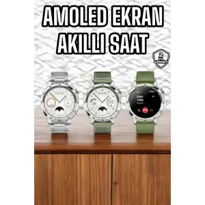 Akıllı Saat Sesli Görüşme Titreşimli Nabız Sensörlü Spor Modları