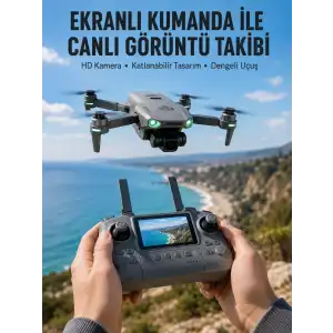 Akıllı Sensörlü Drone Canlı Görüntü Aktarımlı