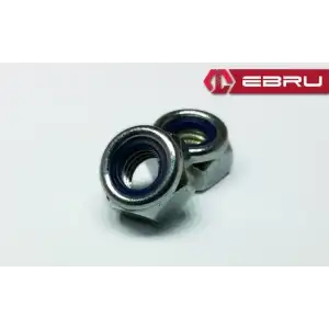 Altıköşe Fiberli Somun M10 - 100 Adet