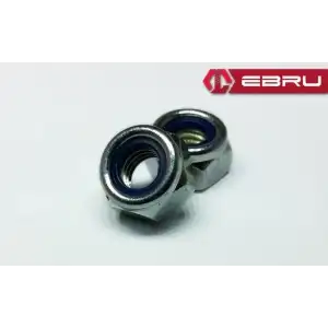 Altıköşe Fiberli Somun M8 - 100 Adet