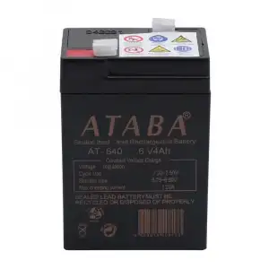 Ataba At-640 6v 4ah Işıldak Aküsü
