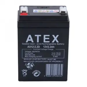 Atex Ax12-2.2 12v 2.2ah Dik Akü