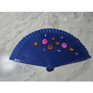 Bambu Çift Taraflı Yelpaze Karışık Renkler 12li Paket