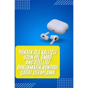 Beyaz Android ve İOS Uyumlu Yüksek Performanslı Uzun Pil Ömrü