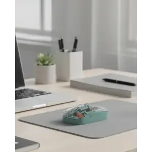 Çift Mod Bağlantılı Kablosuz Mouse Bluetooth ve USB Alıcılı