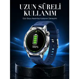 Günlük Kullanıma Uygun Suya Dayanıklı AMOLED Akıllı Saat