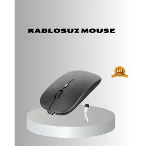 Kablosuz  Mouse –  Ayarlanabilir, Ergonomik