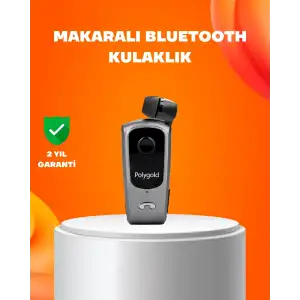 Klipsli Tasarımlı Bluetooth Kulaklık Uzun Pil Ömrü