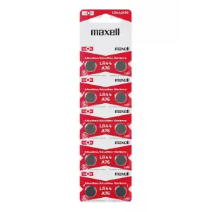 Maxell Lr44 Ag13 Sr44 A76 1.5v Alkalin Saat Pili 10 Adet