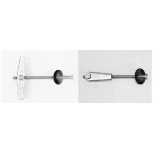 Metal Alçıpan Paraşüt Dübel Vidalı 8 Cm - 20 Adet