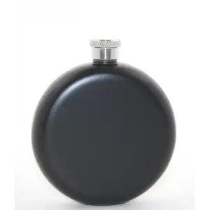 Paslanmaz Çelik Yuvarlak 5 Oz Tekli Matara Alk2678