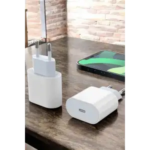 Şarj Aleti İOS 15/15 Pro Max Uyumlu Şarj Adaptörü ve Kablosu