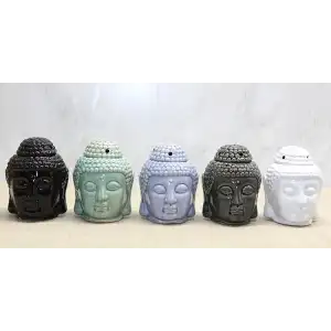 Seramik Buda Büstü Buhurdanlık Alk4446