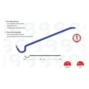 Sk 6000 Kısa Sökü Demiri - 1200 Gr, 61cm