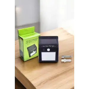 Solar Güneş Enerji Panelli Sensörlü Lamba Enerji Tasarruflu