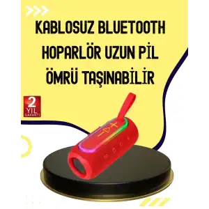 Uzun Pil Ömürlü Bluetooth 5.1 Hoparlör