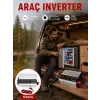 1000 Watt Oto İnvertör Elektrik Dönüştürücü Ev Tipi Priz